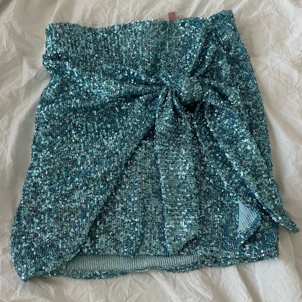 SHOW ME YOUR MUMU WHY KNOT SKIRT - Picture 5 of 5